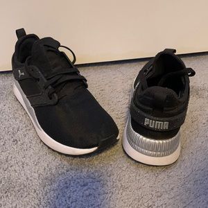 Puma black lace